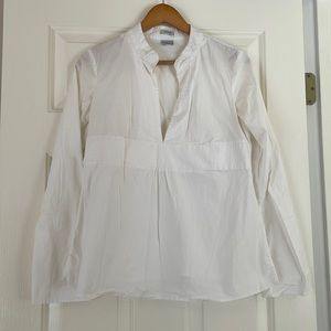Old Navy White Maternity Blouse. Size small.
